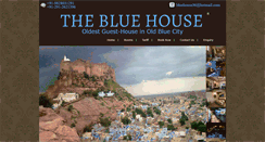 Desktop Screenshot of bluehousejodhpur.com